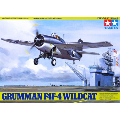 Grumman F4F-4 Wildcat - 1/48 SCALE